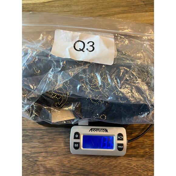 NWT TulaRosa REVOLVE Black Velvet Emily‎ Wrap Dress Gold Paisley Studs XXS - Picture 15 of 15